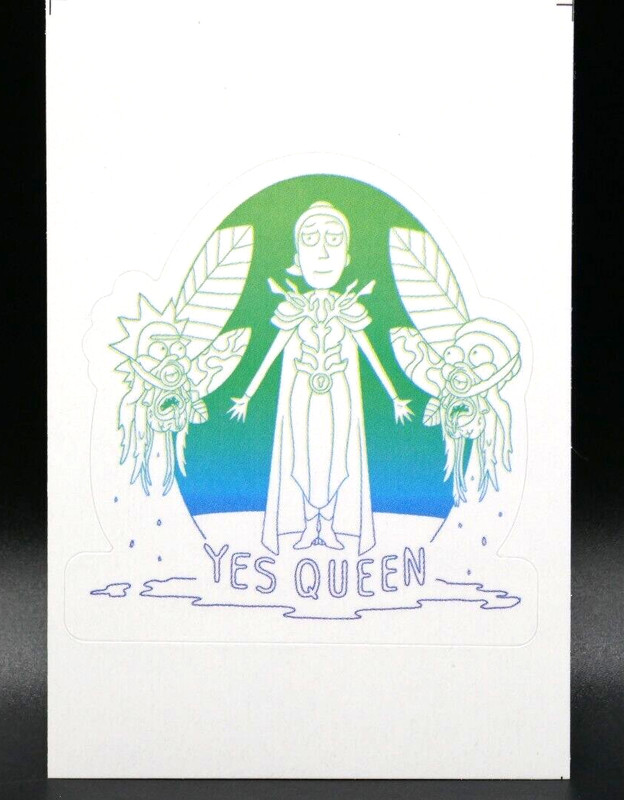 Rick and Morty Officially Licensed Sticker Vending Decal Cartoon Funny