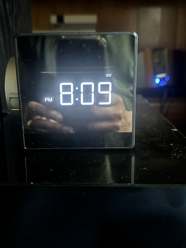 Sony ICF-C1PJ AM/FM Clock Radio w/ Nature Sounds Time Projector 2 Alarms TESTED