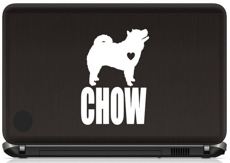 Chow Dog Breed Decal Sticker Car Truck SUV Van Pet Gift Chow Chow Husky C1147 gallery