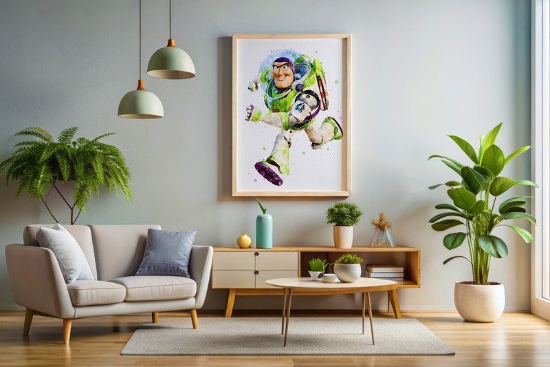 Buzz Lightyear Movie Poster or Canvas - Buzz Lightyear Toy Story Wall Art gallery