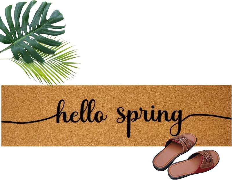 60″ x 16″ Extra Long Front Door Mat, Non Slip Large Outdoor Rug for Double