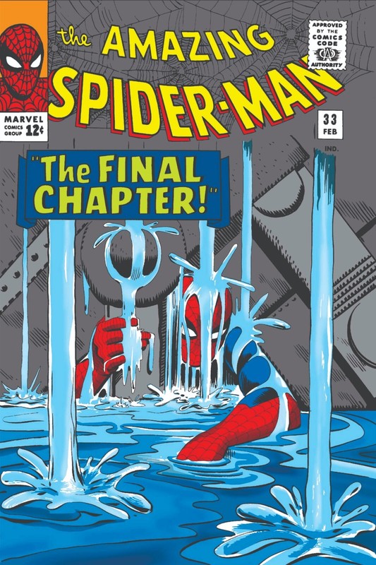 AMAZING SPIDER-MAN #33 COMIC BOOK COVER POSTER/PRINT 8 OPTIONS FREE SHIPPING E22