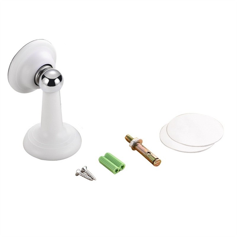 White Mute Door Suction Anti-collision Strong Magnetic Door Stopper Home ee