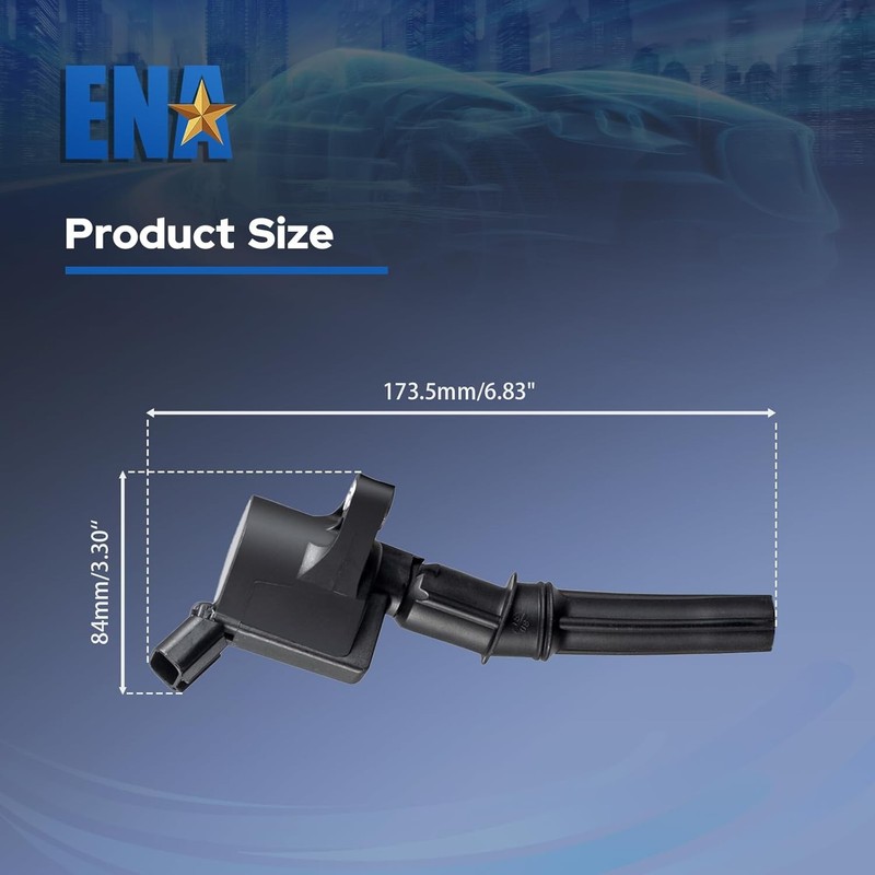 ENA 8 Curved Boot Ignition Coil Pack Ford Lincoln Mercury 4.6L 5.4L V8 DG508 gallery