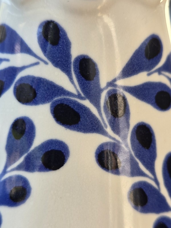 Clase Azul Reposado Empty Tequila Bottle Decanter 750ml w/ Lid Hand Painted gallery