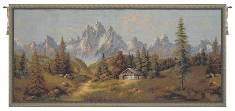Forest of Eden 27×54 in Jacquard Woven Decorative Wall Tapestry NEW