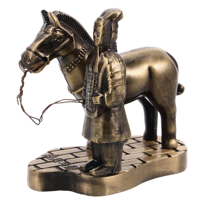 Retro Terracotta Warriors and Horses Ornaments Chinese Desktop Small gallery