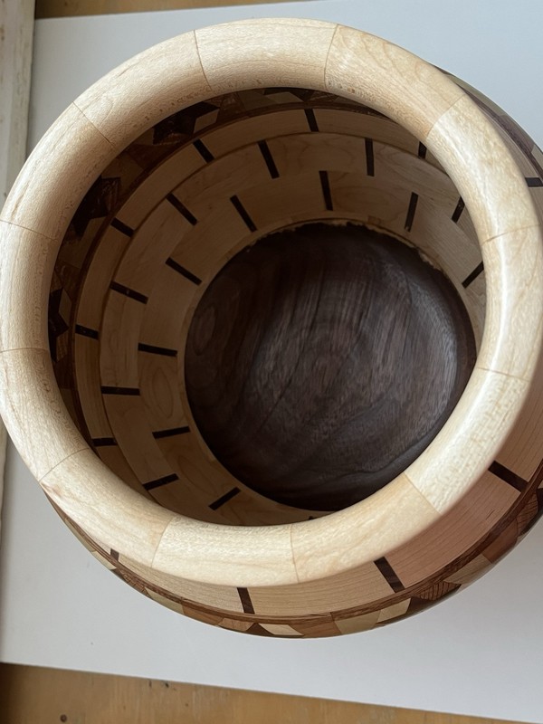 Beautiful segmented vase, Handmade beautiful desing gallery