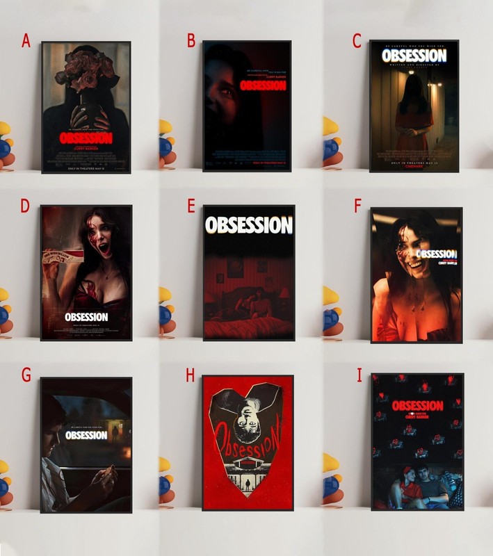 Obsession 2026 Movie Poster Modern Film Wall Art Cinematic Room Decor – Unframed