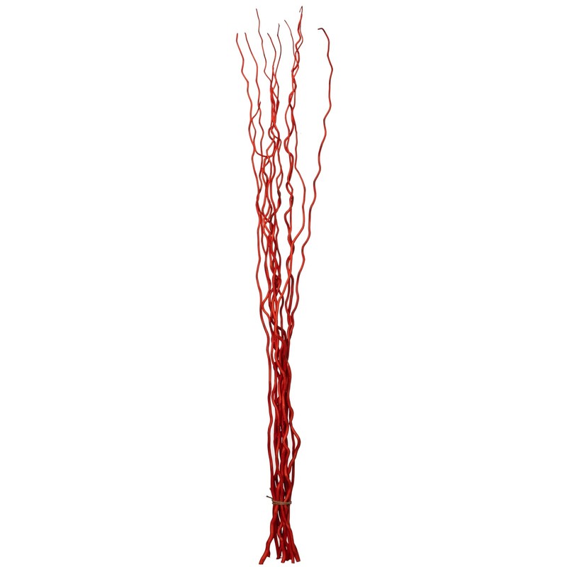 Uniquewise 12pc 59″ Natural Dried Mulberry Twigs for DIY Crafts & Decor