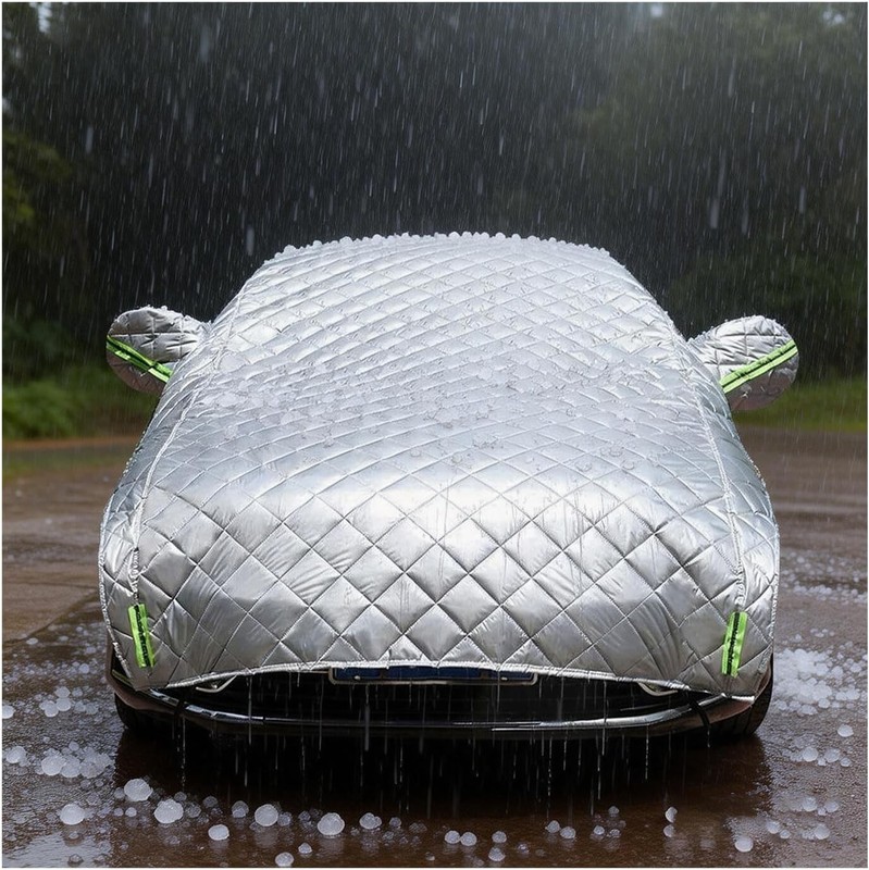 Heavy-Duty Hail Protector Car Cover for SUVs – Padded 5-Layer Blanket