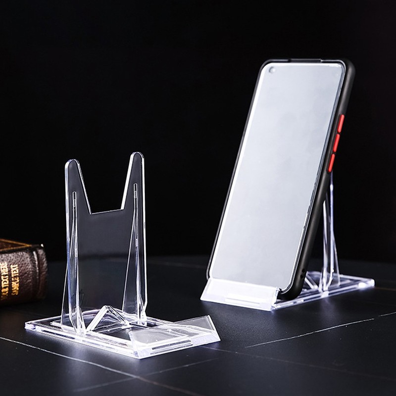 2-20X 4" Two Part Adjustable Acrylic Display Stand Easels for Minerals Fossils gallery