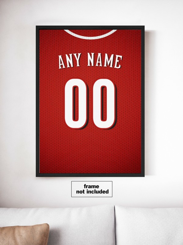 Cincinnati Reds Jersey Print-Personalized NAME & NUMBER Print-FREE US SHIPPING gallery