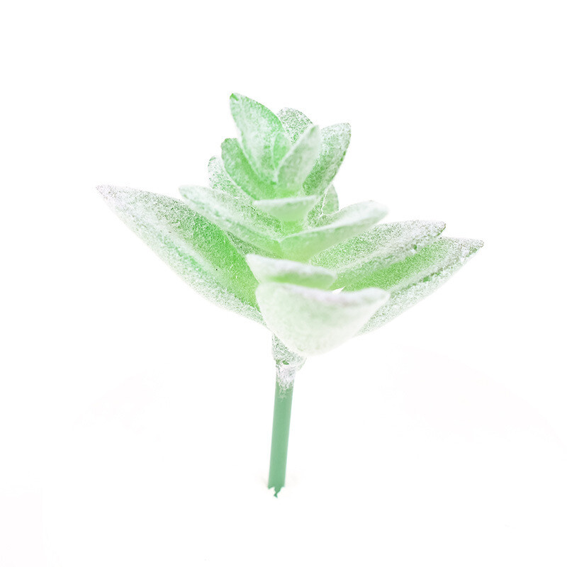 18 pcs PK Artificial Color Succulent Plants Unpotted Fake Lotus Plant Home Decor gallery