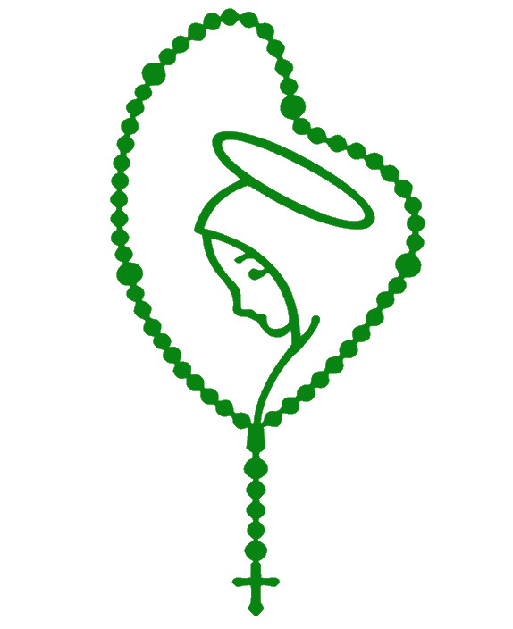 ROSARY WITH VIRGIN MARY BEADS, RELIGION Decal Sticker for Cars, Laptops, Tablets gallery