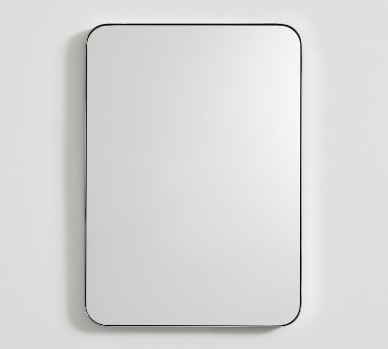Pottery Barn 20" W x 28" H Lenox Rectangular Fixed Mirror, 3 Colors (US STOCK) gallery
