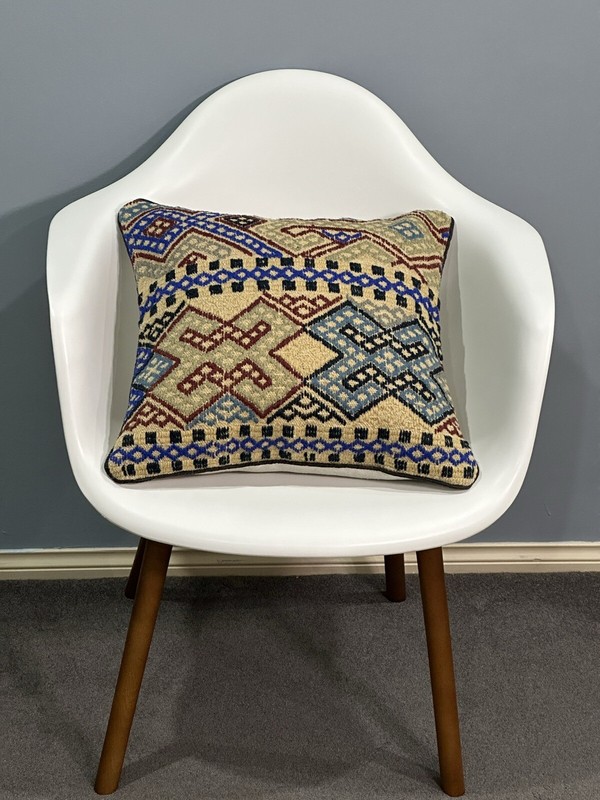 Handmade kuchi Style Cushion Cover ( 45 CM X 45 CM ) AF#48