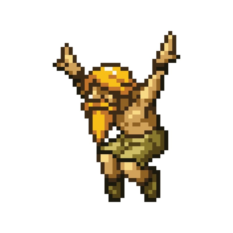 2.5″ Metal Slug Prisoner Pixel Art Sprite Glossy Waterproof Vinyl Sticker