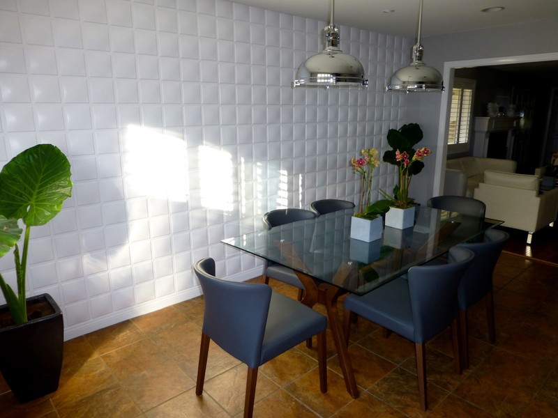 3D Wall Panels "Cubes" - Box of 12 ( 32.29 sqft )- FREE SHIPPING buy 2 Boxes gallery