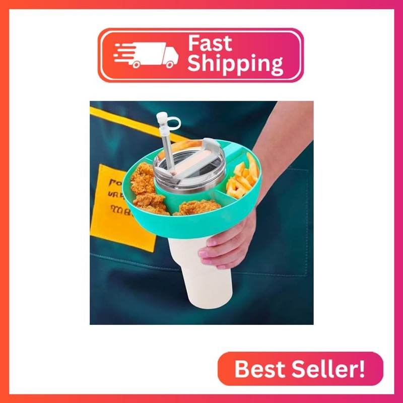 DMTINTA Snack Bowl Compatible with Stanley 40 oz Tumbler with Handle, Tumbler Sn gallery
