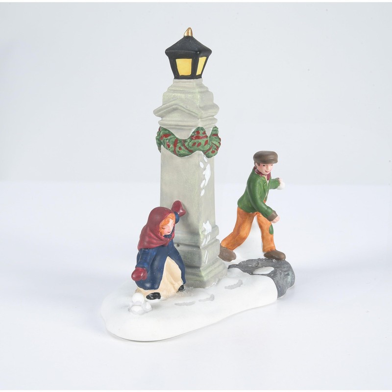 Dickens' Village Snowball Fun Figurine, 3.5 Inch, Multicolor gallery