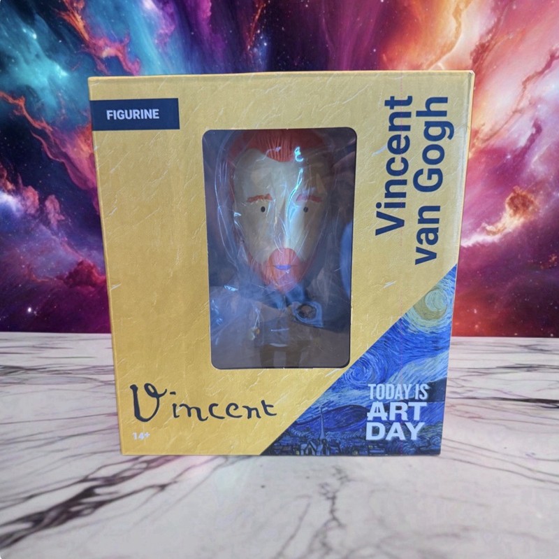 Today is Art Day Vincent Van Gogh Art History Heroes Collectable Figurine NEW