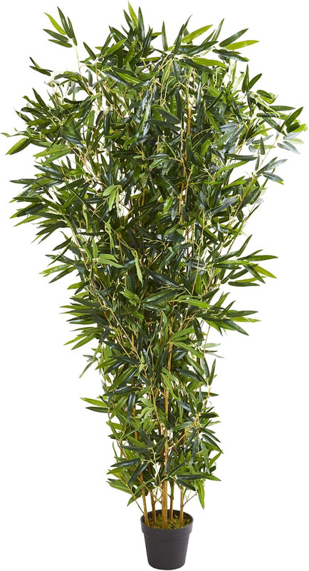 Real Touch 6Ft Bamboo Artificial Tree – UV Resistant for Indoor/Outdoor Use