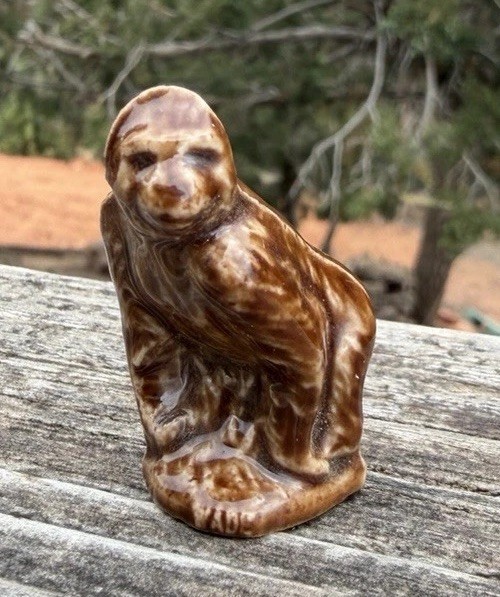 Wade Whimsies Brown Gorilla Single Figurine