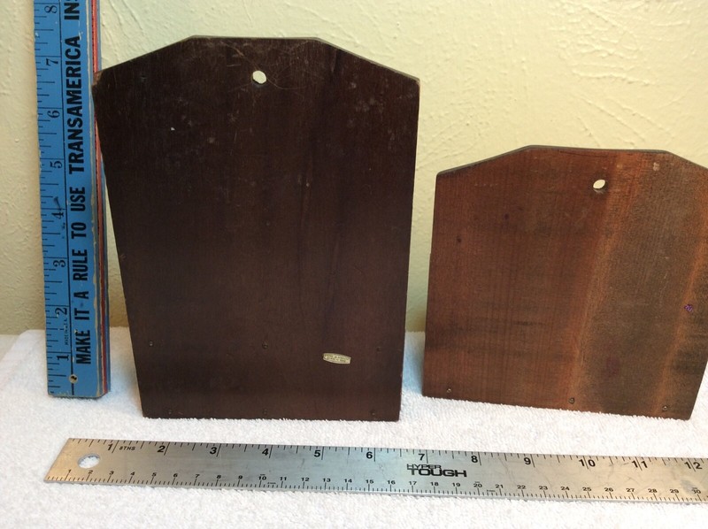 Vintage Mail envelope wooden wall hangers Eagle gallery