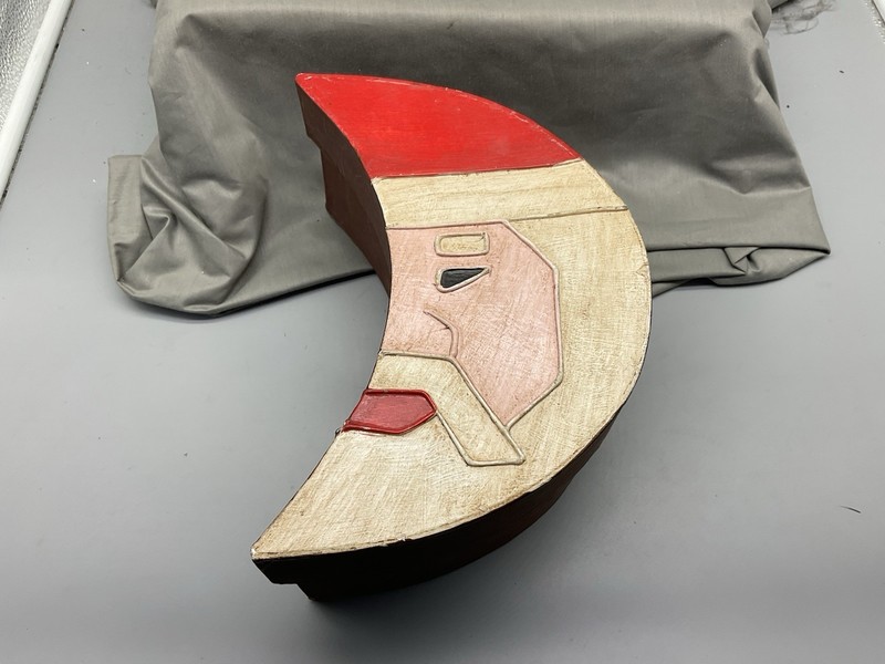 Vintage Nesting Crescent Moon Santa Clause Boxes With Lids Set Of 3