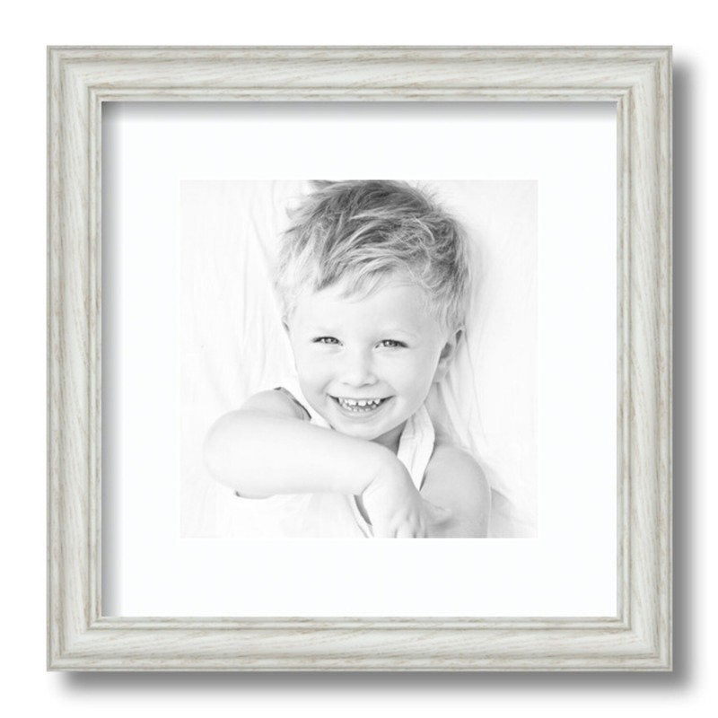 ArtToFrames Matted 12×12 White Picture Frame with 2″ Mat, 8×8 Opening 4098