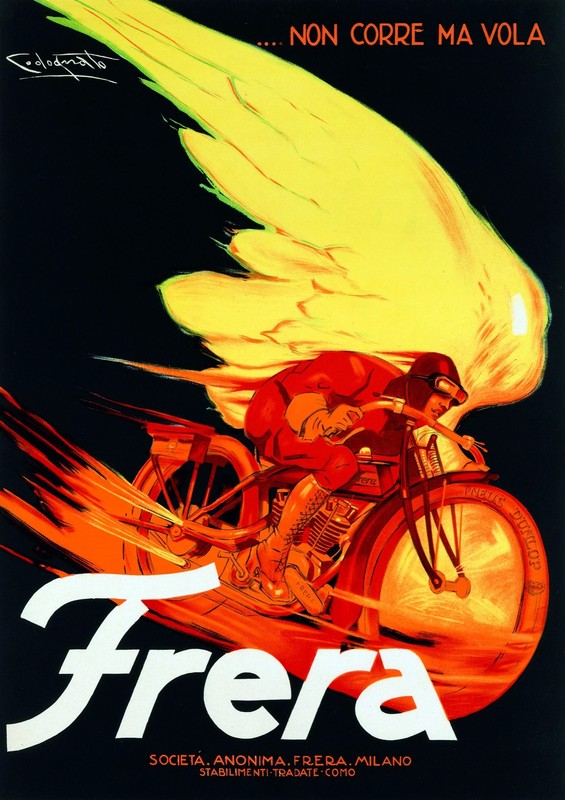 Decoration Poster.Home room art.Interior design.Frera motorcycle.Motor bike.7291
