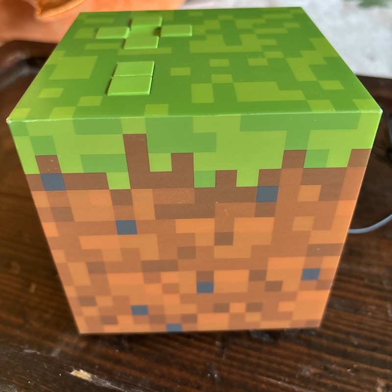 Minecraft Mood Light Alarm Clock Tested Works gallery