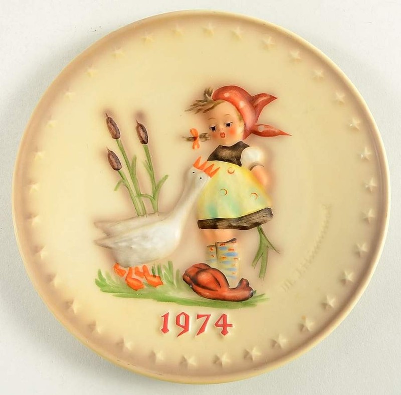 Goebel Hummel Annual Plate-Goebel Goose Girl – No Box 67023