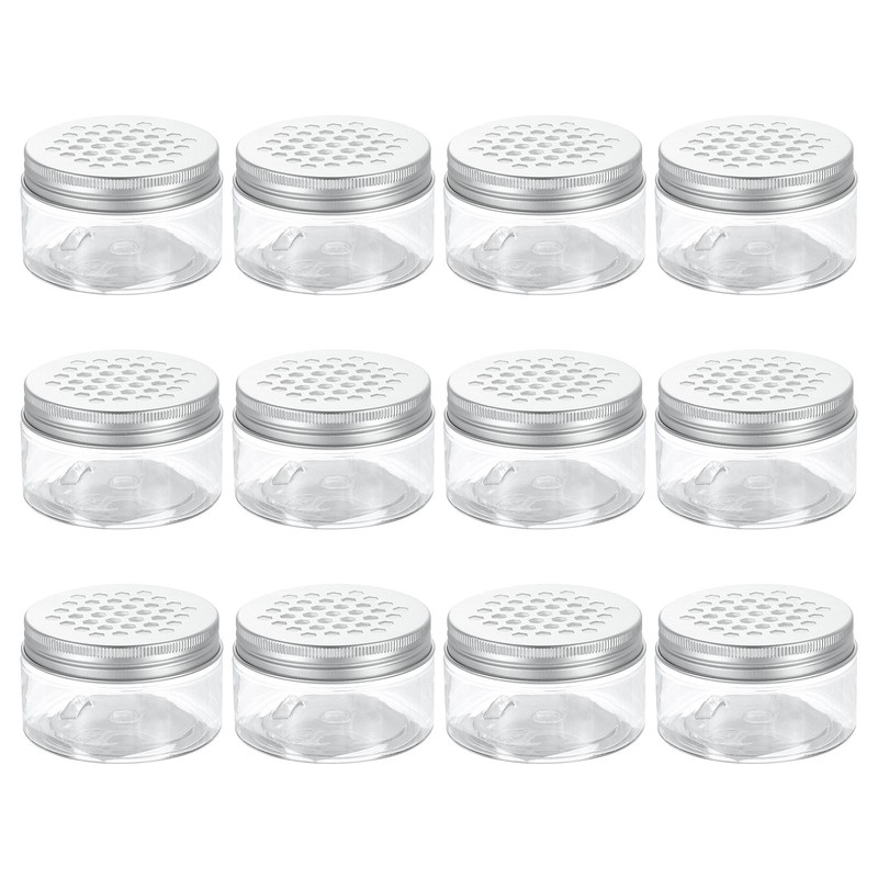12 Pcs Empty Scent Beads Storage Container 3.4oz/100ml Air Freshener Tin