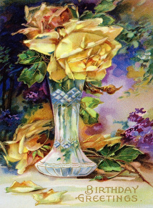 11273.Decor Poster.Room kitchen interior.Vintage wall art.Birthday planner.Roses