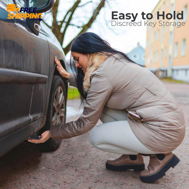 Hide a Key Magnetic Key Holder under Car - Hide a Key for Your Car, 3 Pack 🎗🎯 gallery