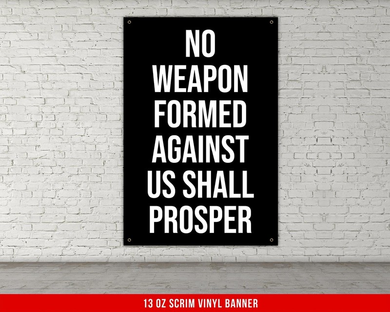 Inspirational Quote Banner Custom Name Sign Gym Decor Motivational Art