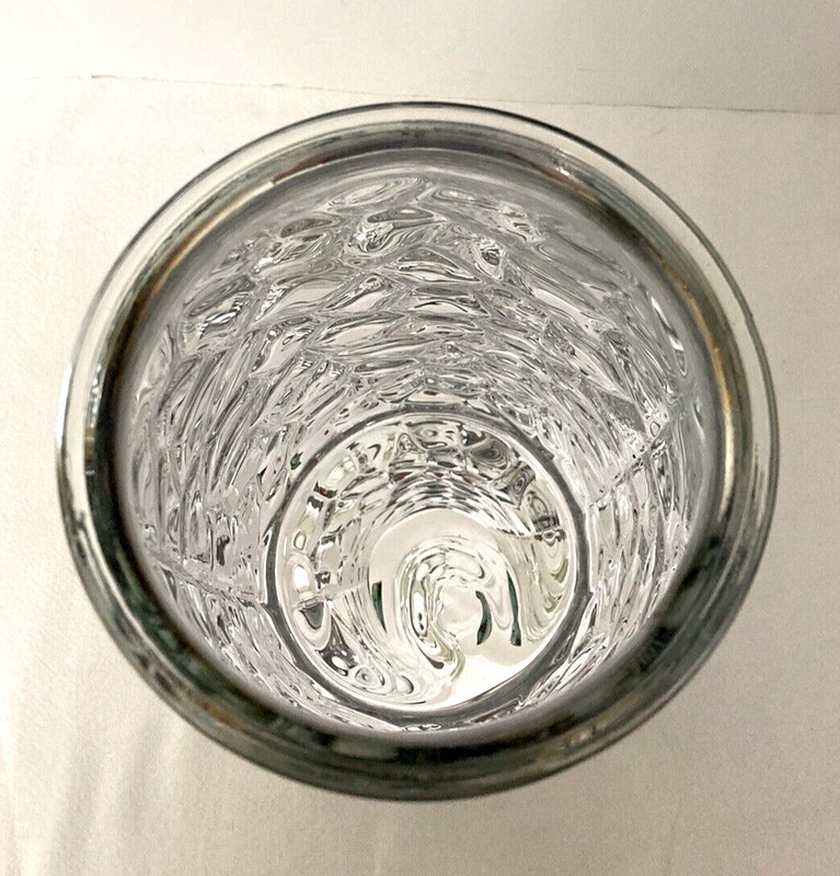 Mirrored Glass Vase Silver Cylinder 9.5" H Flower Arranging Holiday Glam Shiny gallery