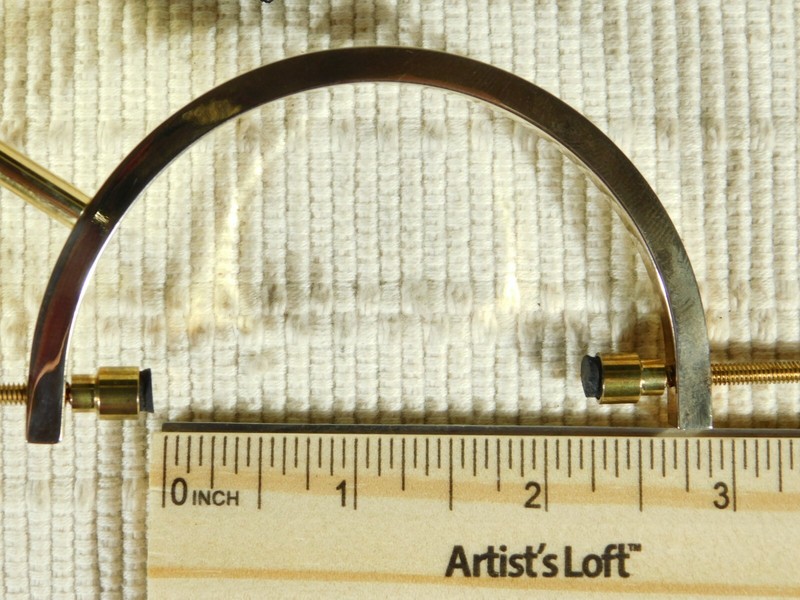 CALIPER Display Stand Adjustable Medium Size Gold Color gallery