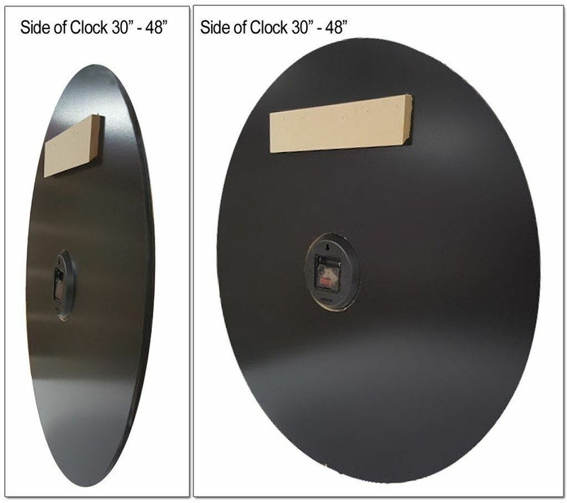 Waterford Wall Clock, large wall clock, Ultra Quiet, 8 sizes, Life Warranty gallery