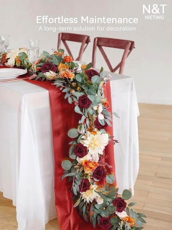 Artificial Flowers,25Pcs Real Touch Fake Flowers Foam Roses with Stems Perfect gallery