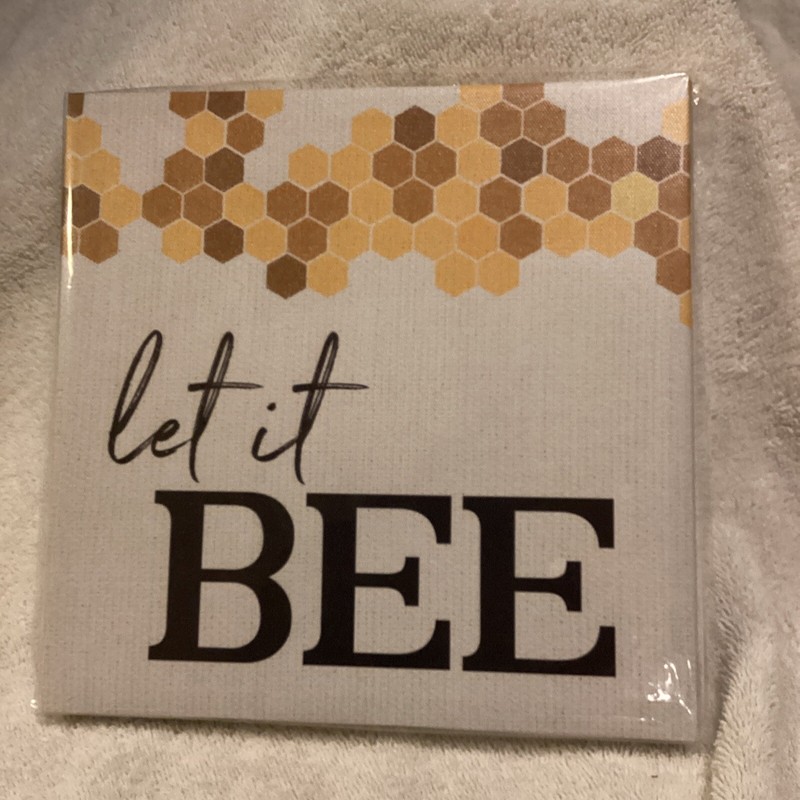 Special Moments “Let It Bee” Wall Art NIP 8-1/2” X 8-/1/2” gallery