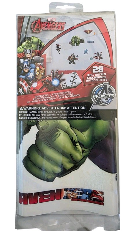 Marvel Comics Wall Decals Removable & Repositionable Made in USA