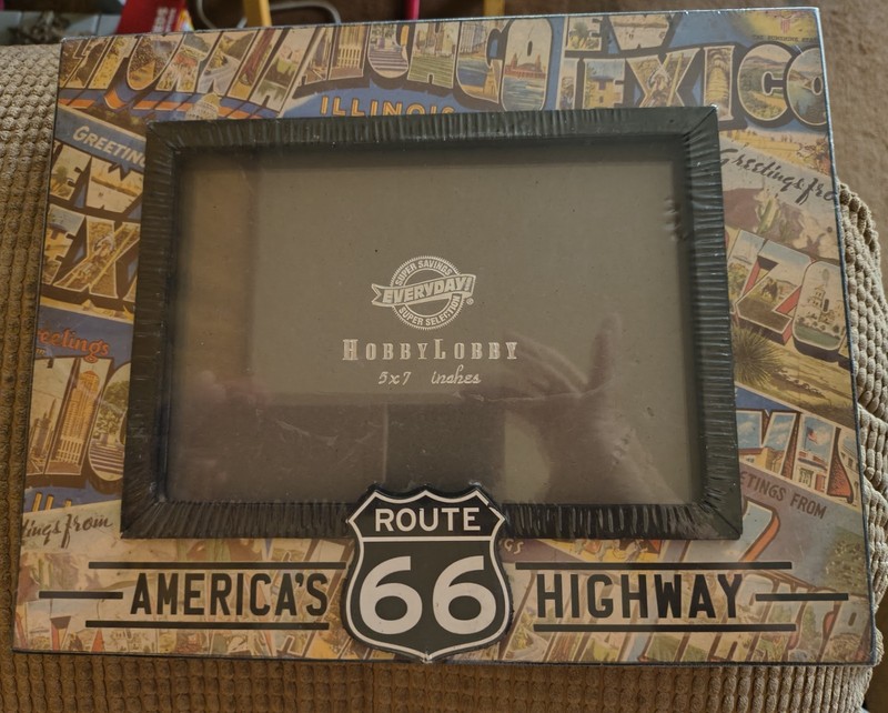 Hobby Lobby Route 66 America’s Highway Photo Frame 5×7 Inches Multicolor