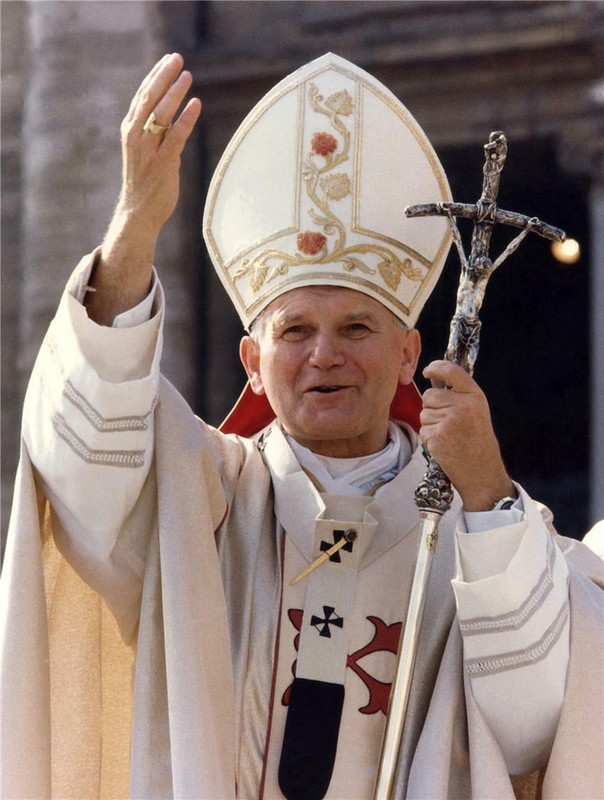 SAINT POPE JOHN PAUL II GLOSSY POSTER PICTURE PHOTO BANNER PRINT vatican 6938
