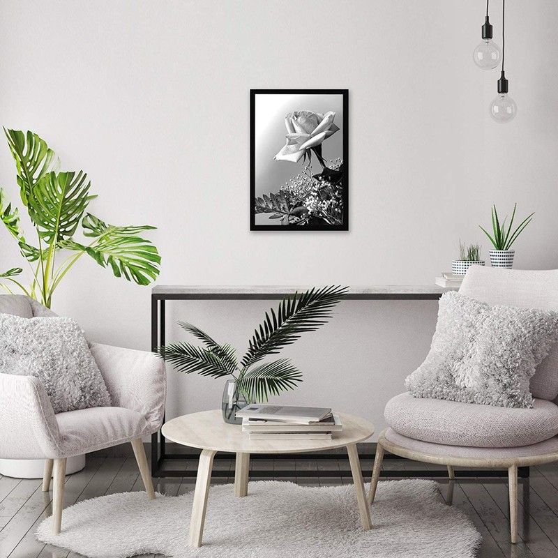 12x18 Poster Frame with Polished Plexiglass Streamline Collection Thin Bord... gallery