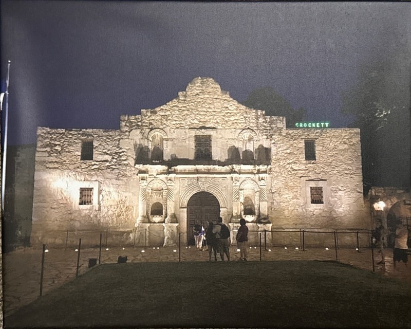 16×20 The Alamo Photo OOAK Wall Art