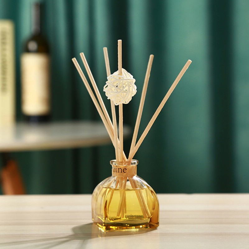 30PCS Natural Diffuser Essential Oil Reeds Aroma Oil Sticks for Kitchen Bathroom