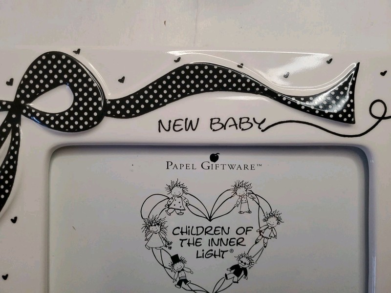 New Baby Picture Frame - 4x6 Inch Size - 7 1/4x9 3/8 Overall gallery